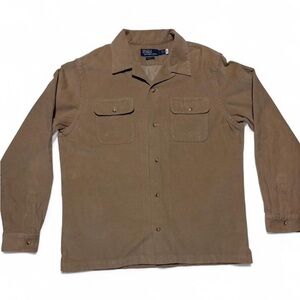 RALPH LAUREN POLO CORDUROY SHIRT LARGE MENS